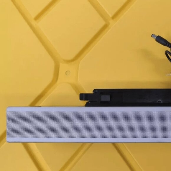 Dell AS501 10W Multimedia Sound Bar Speakers. Audio Jack 3.5mm. OEM. Silver - Picture 2 of 10